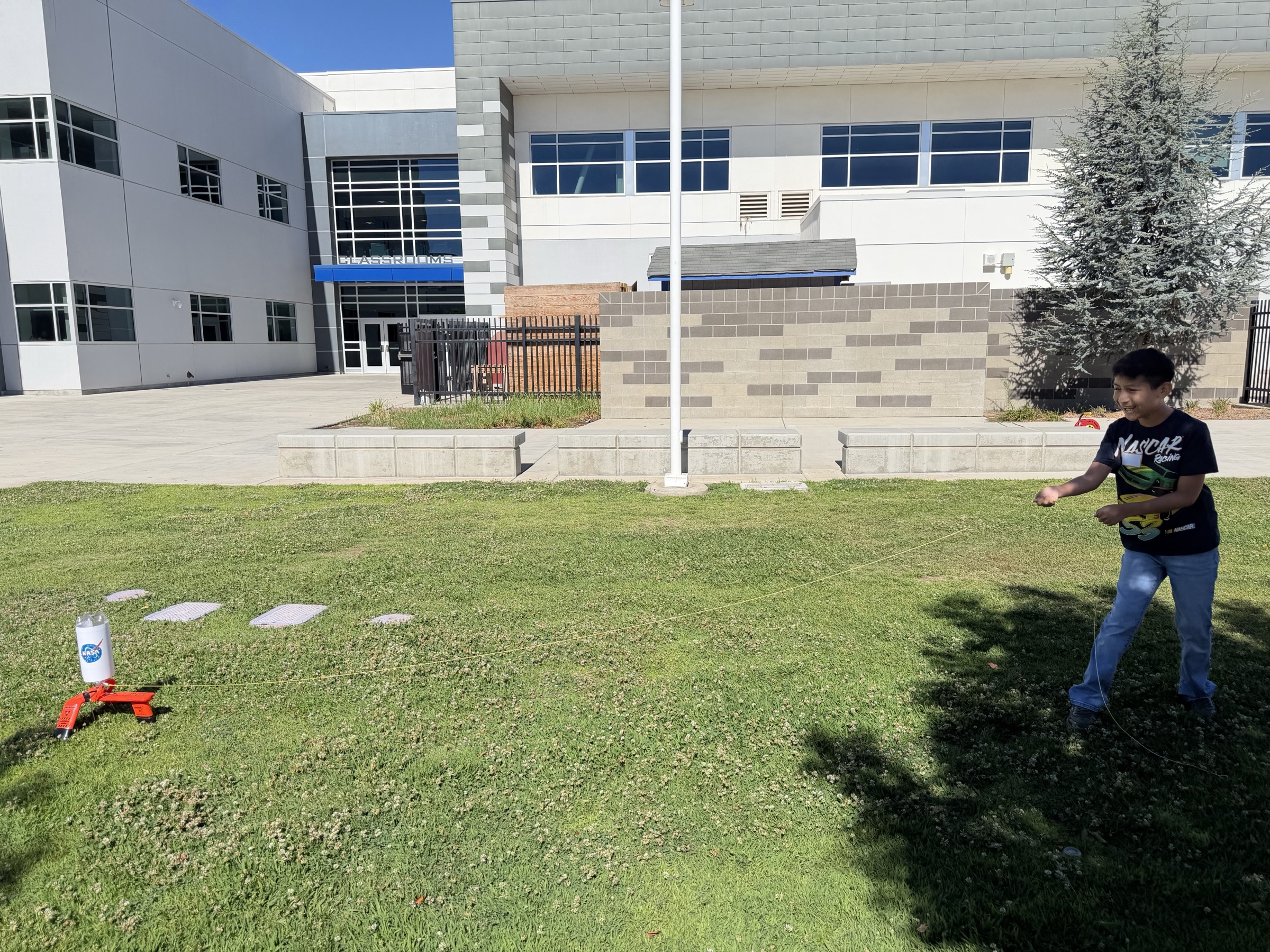 Bottle rocket launch