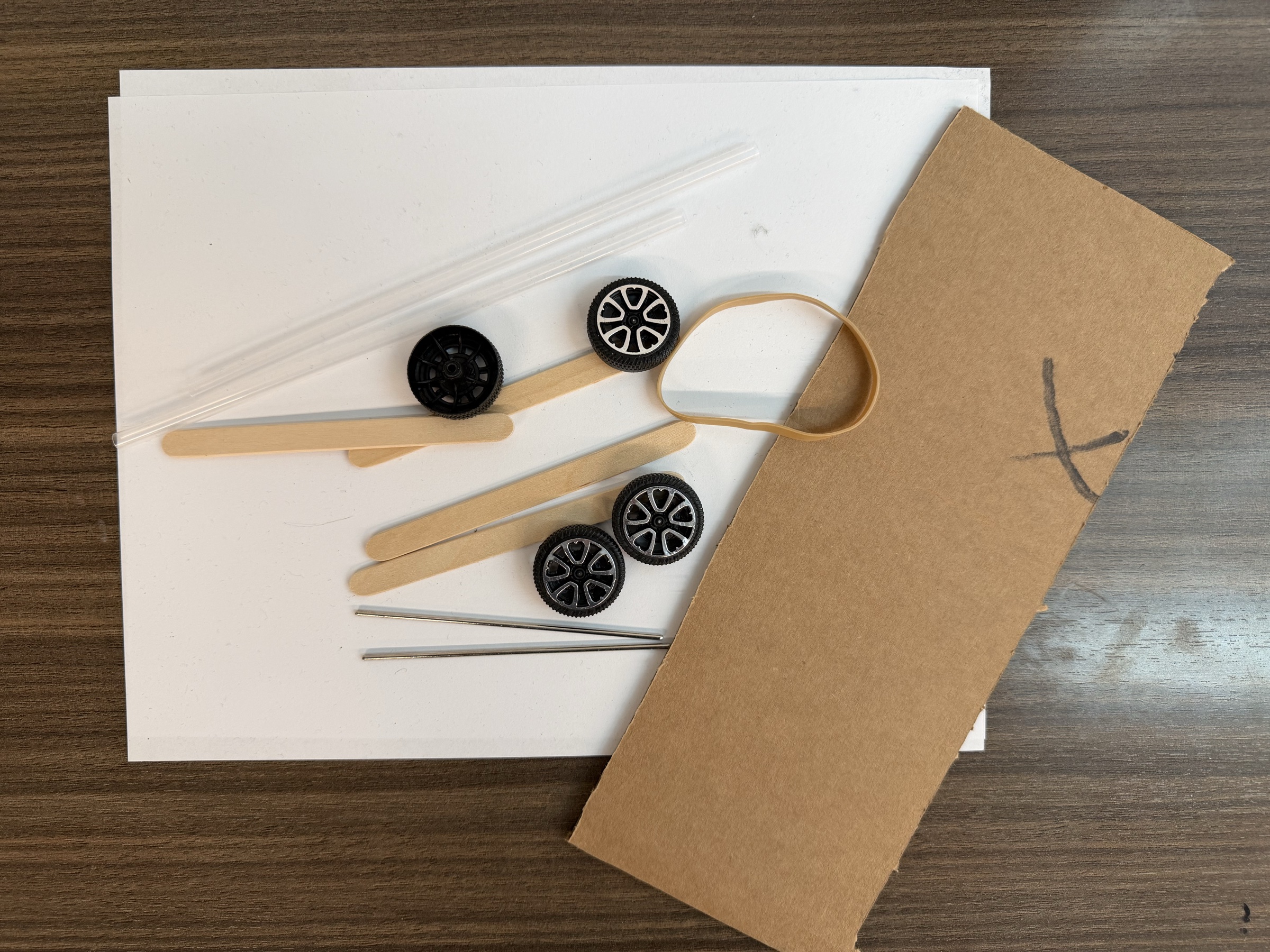 Materials for one student